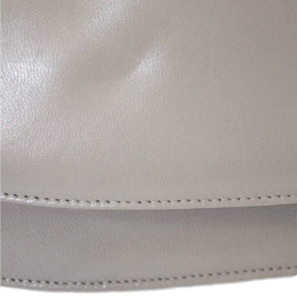 Prada Milano Cream Leather Tortoise Shell Strap Turnlock Flap Shoulder Bag - Picture 16 of 16